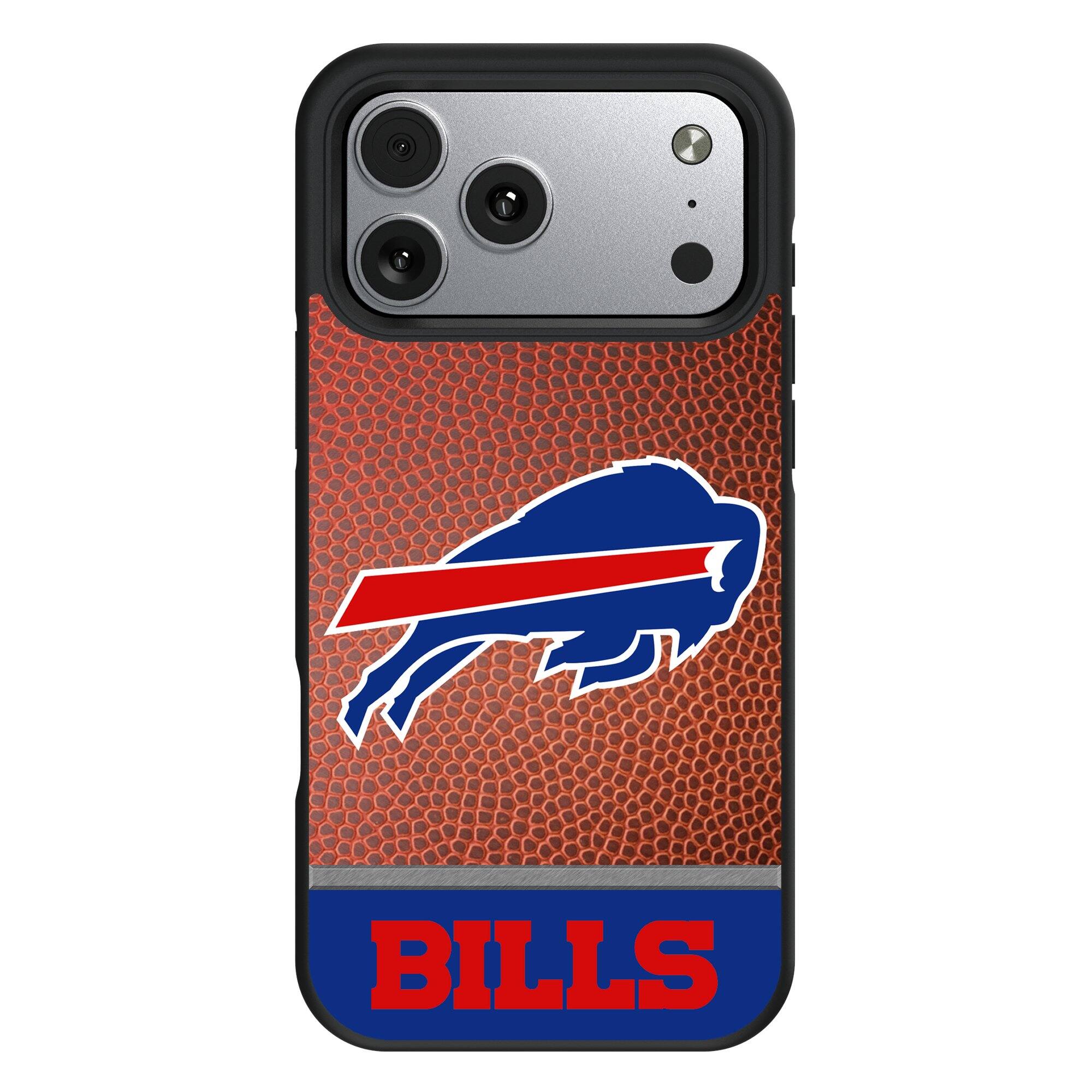Front. Keyscaper - Buffalo Bills Bump Case with 8.2ft Drop Protection - 16 - Multicolor.