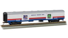Bachmann - Trains - LIMITED EDITION AMERICAN FREEDOM TRAIN CARS - LIGHTED EXHIBIT CAR #104 1836-1856 - HO Scale