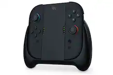Front. NEXT - Joy-Con 2 Charging Grip for Nintendo Switch 2 - Black.