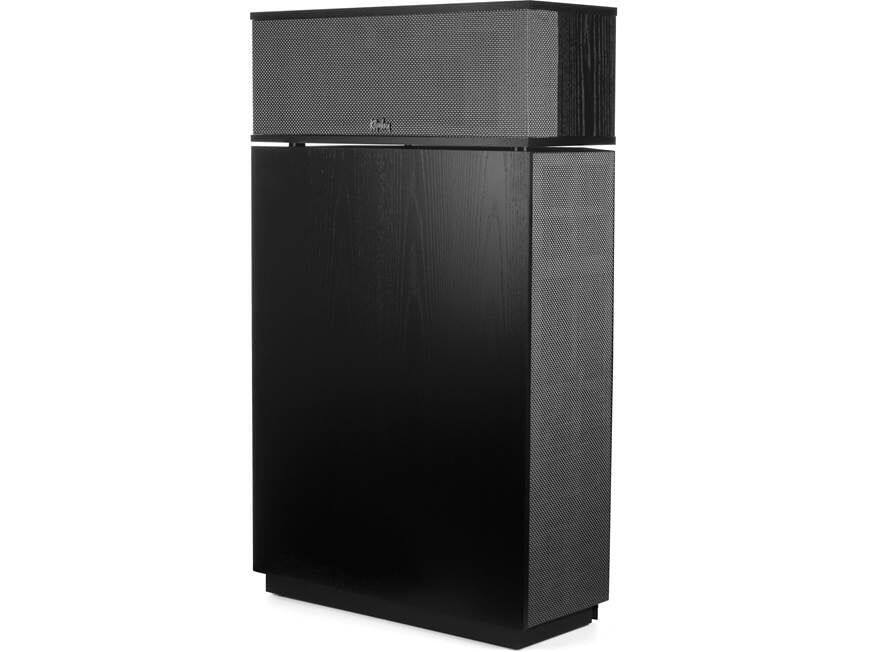 Angle. Klipsch - Klipsch Klipschorn AK6 Three Way Floor Standing Black Loudspeaker (Pair).