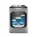 Alt View 5. Maytag - 5.3 Cu. Ft. Smart Top Load Impeller Washer with Extra Power - Classic SIlver.