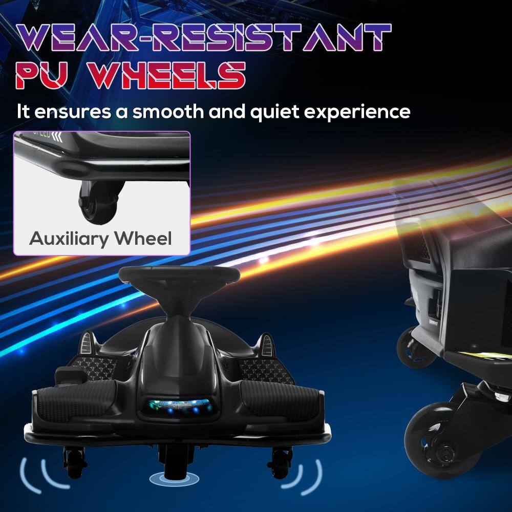 WEAR-RESISTANT PU WHEELS  
It ensures a smooth and quiet experience  

Auxiliary Wheel