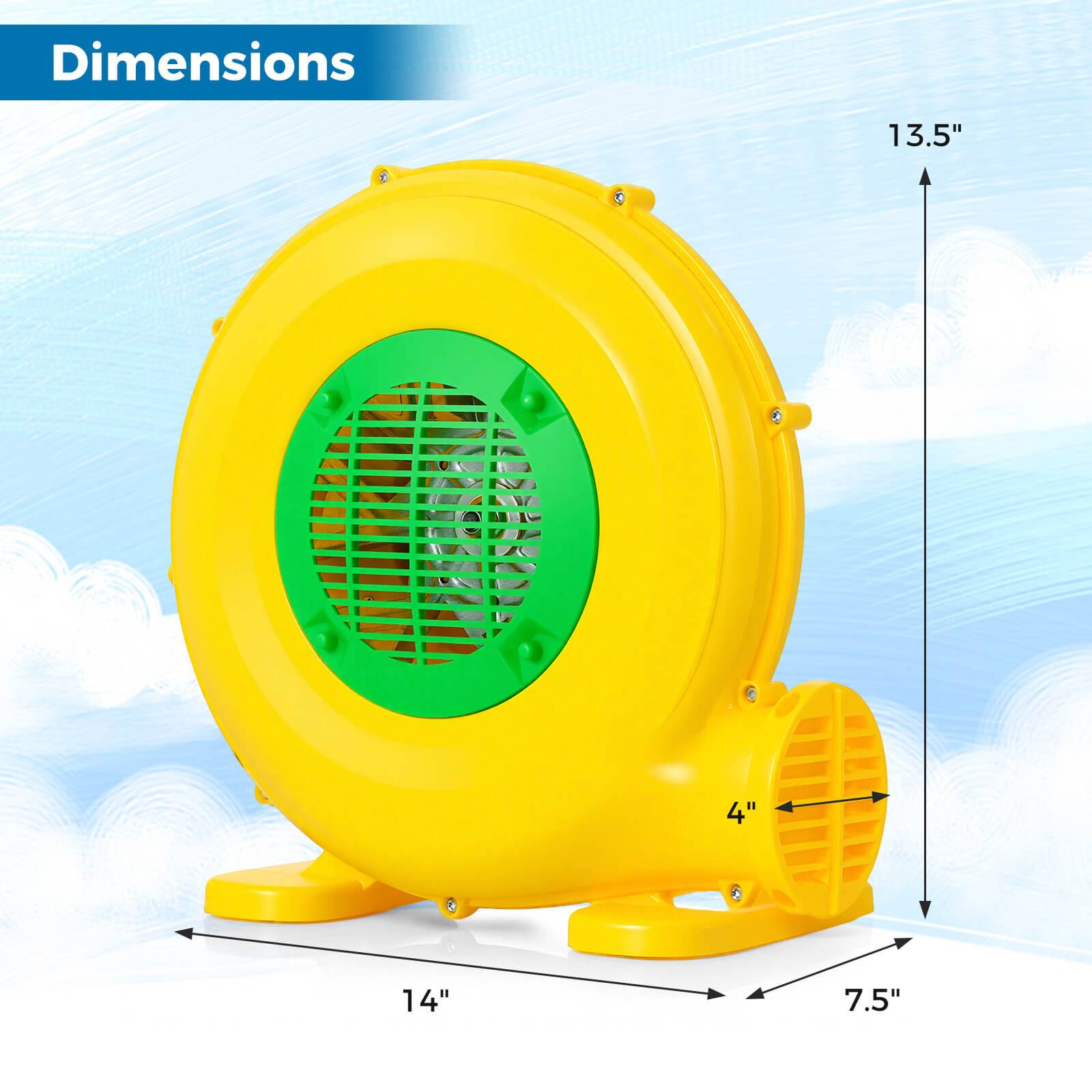 Dimensions: 13.5" x 4" x 14" x 7.5"