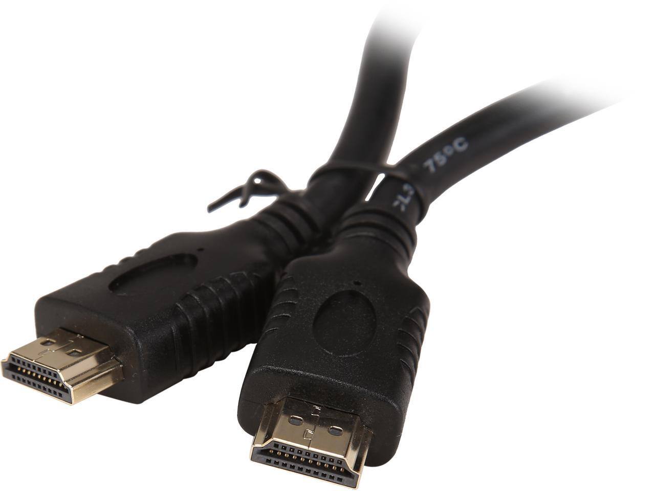 Front. Nippon Labs - Nippon Labs 4K HDMI Cable 1 ft, 2.0, 4K 60Hz, HDR, ARC, CL3 In-Wall, 28AWG.