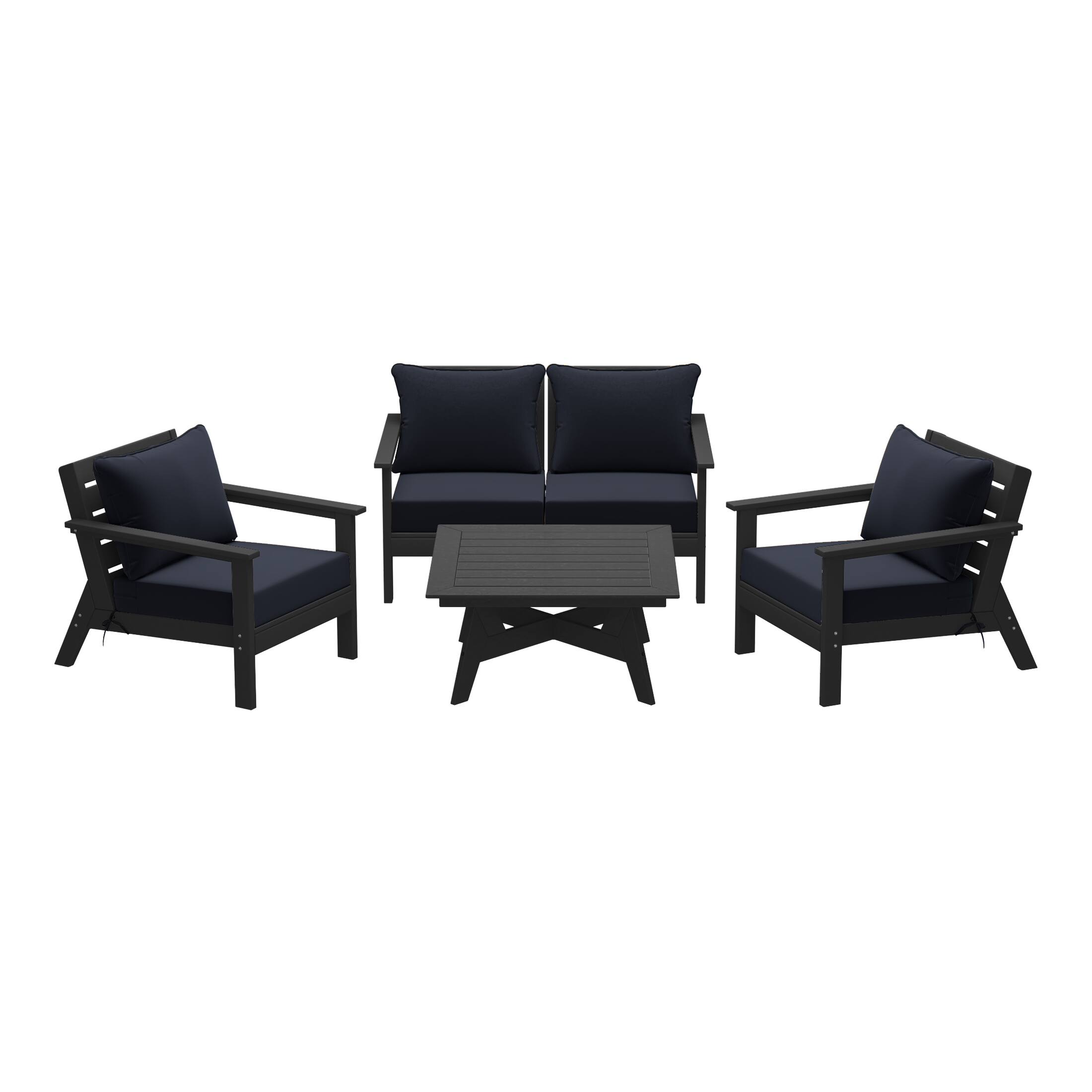 Black/Navy Blue