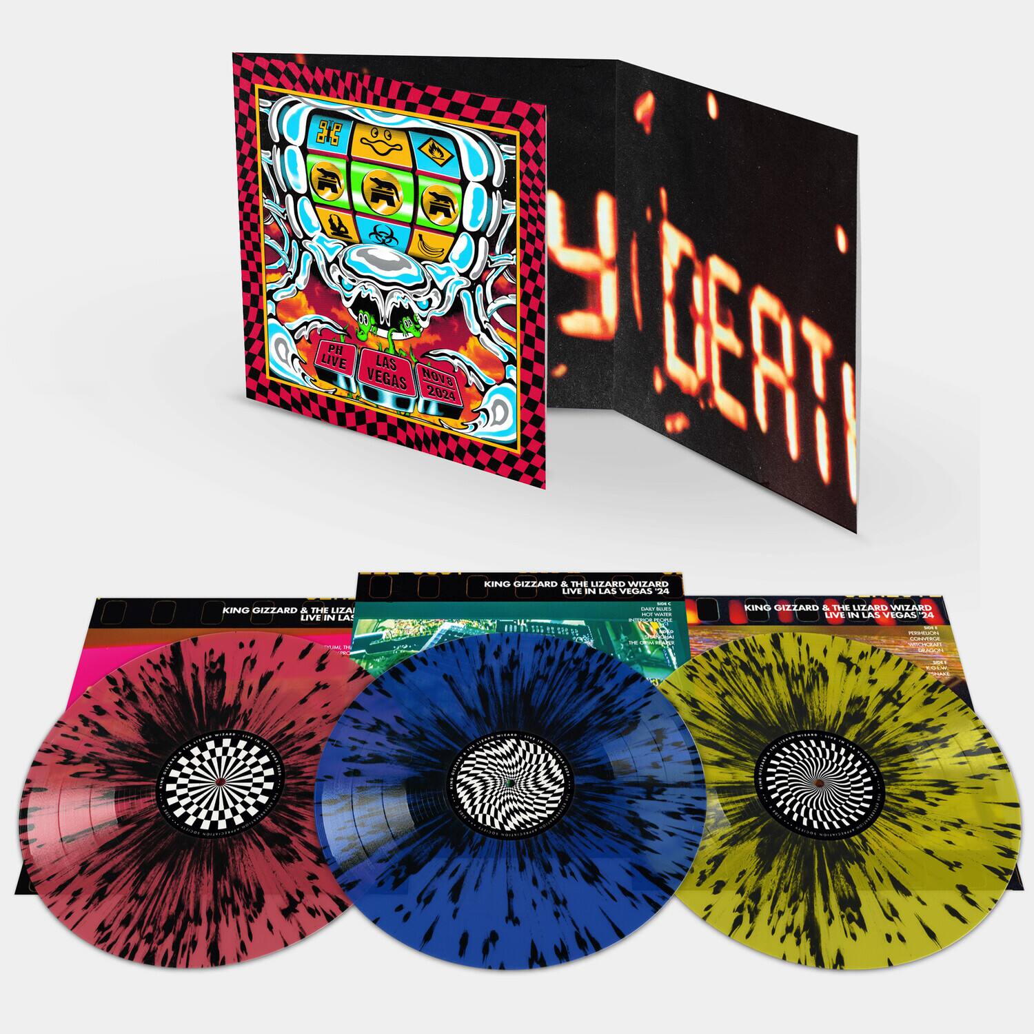 King Gizzard and the Lizard Wizard - King Gizzard - Live In Las Vegas '24   - VINYL LP