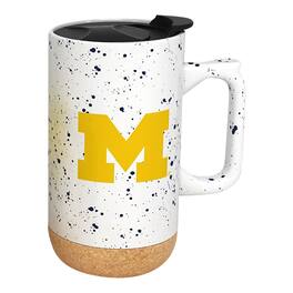 Indigo Falls - Michigan Wolverines 18oz. Speckle Cork Mug - Multicolor