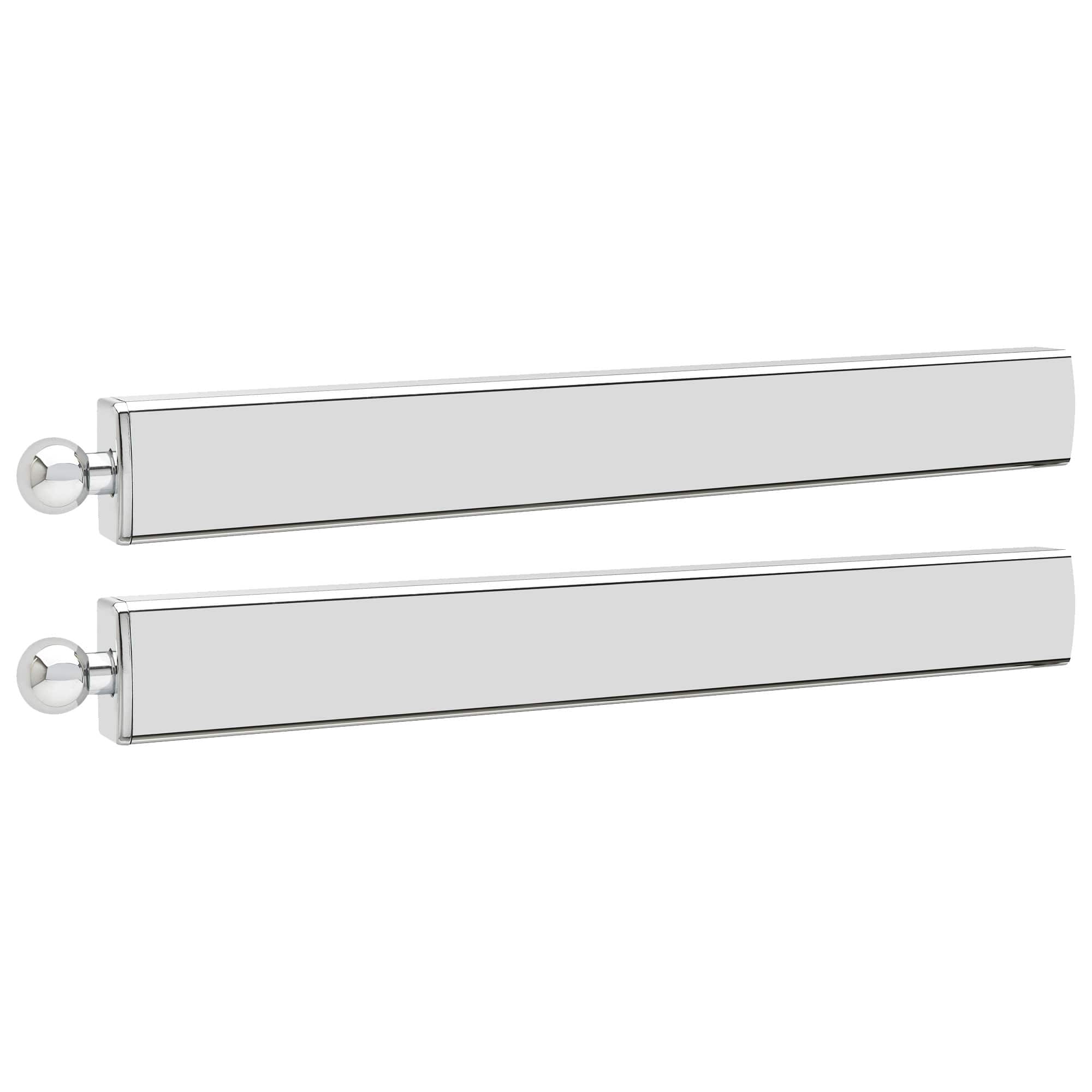 Rev-A-Shelf - 14" Telescoping Closet Hanging Valet Rod, CVLSL-14-CR-1 (2 Pack) - Chrome