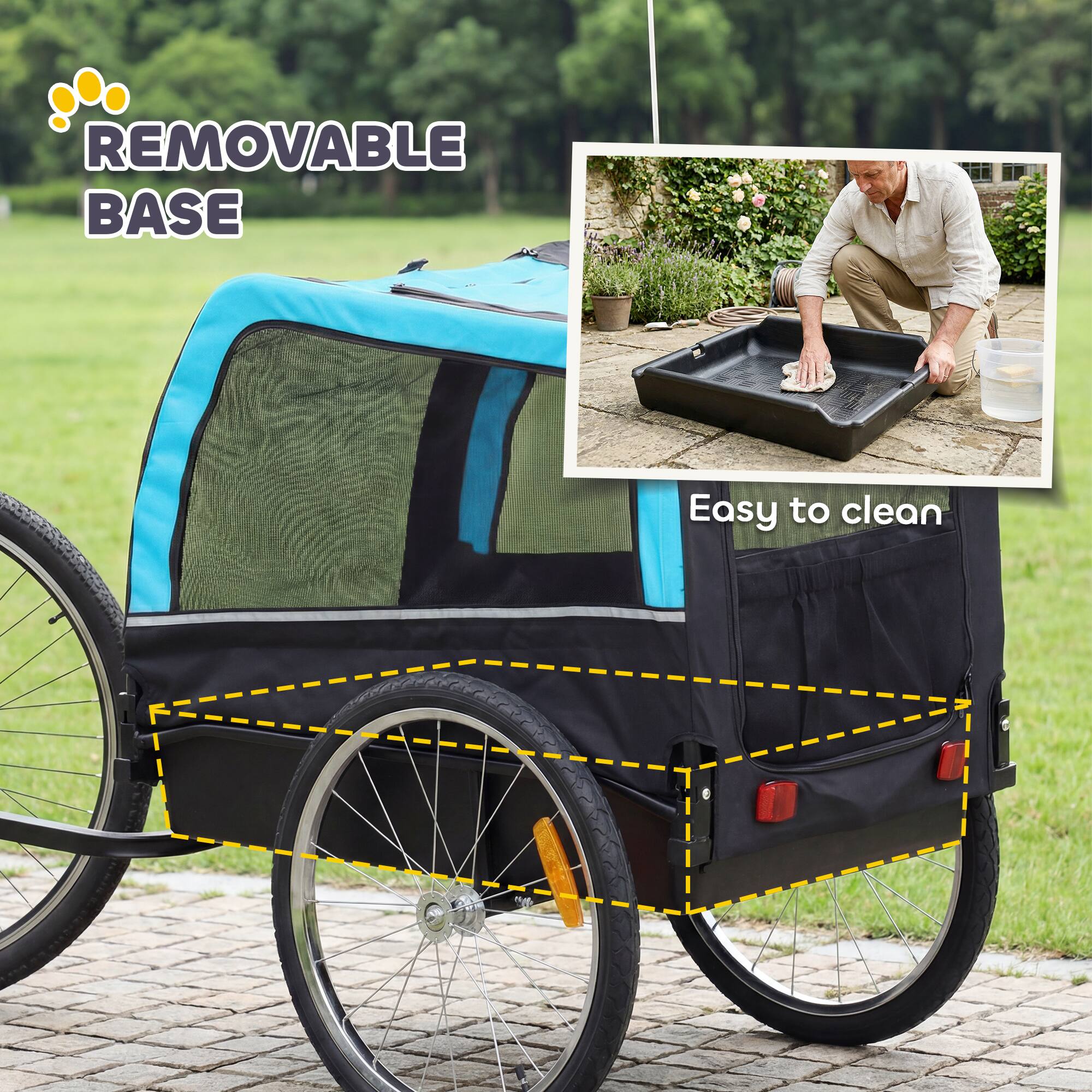 REMOVABLE BASE  
Easy to clean