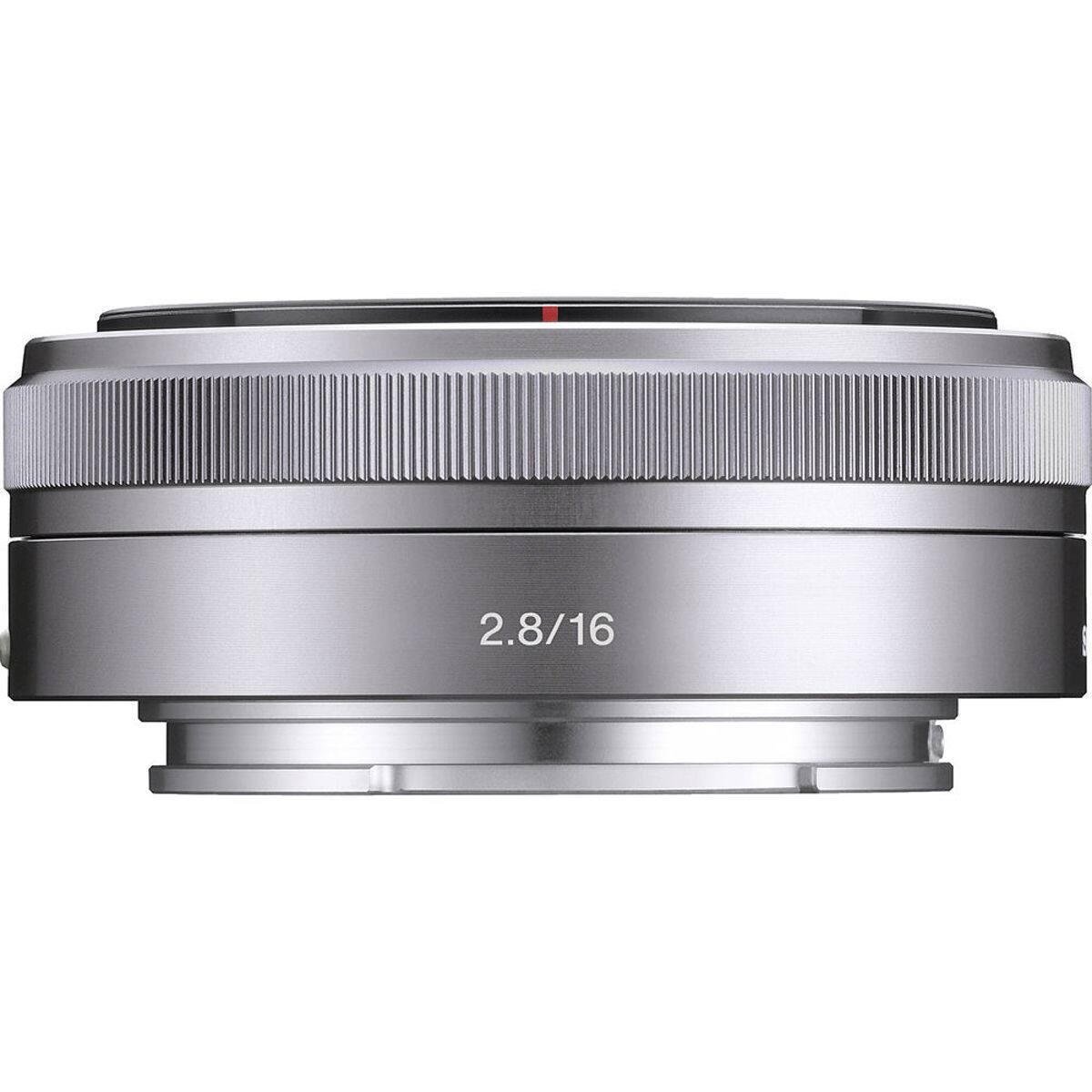 Alt View 7. Sony - Sony E 16mm f/2.8 Lens with Free Mac Software  Accessories Kit.