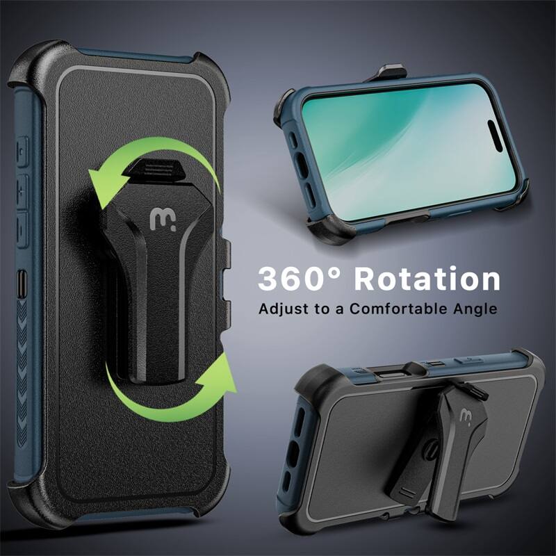 I E. 360° Rotation Adjust to a Comfortable Angle