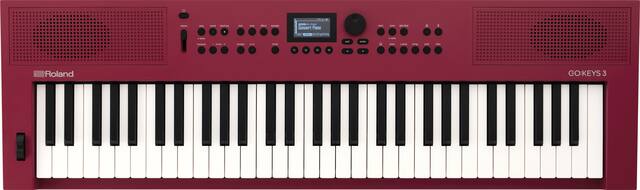Sure, here is the corrected and grouped text from the image:
- Roland
- GO:KEYS 3
- Concert Piano
- Roland GO:KEYS 3