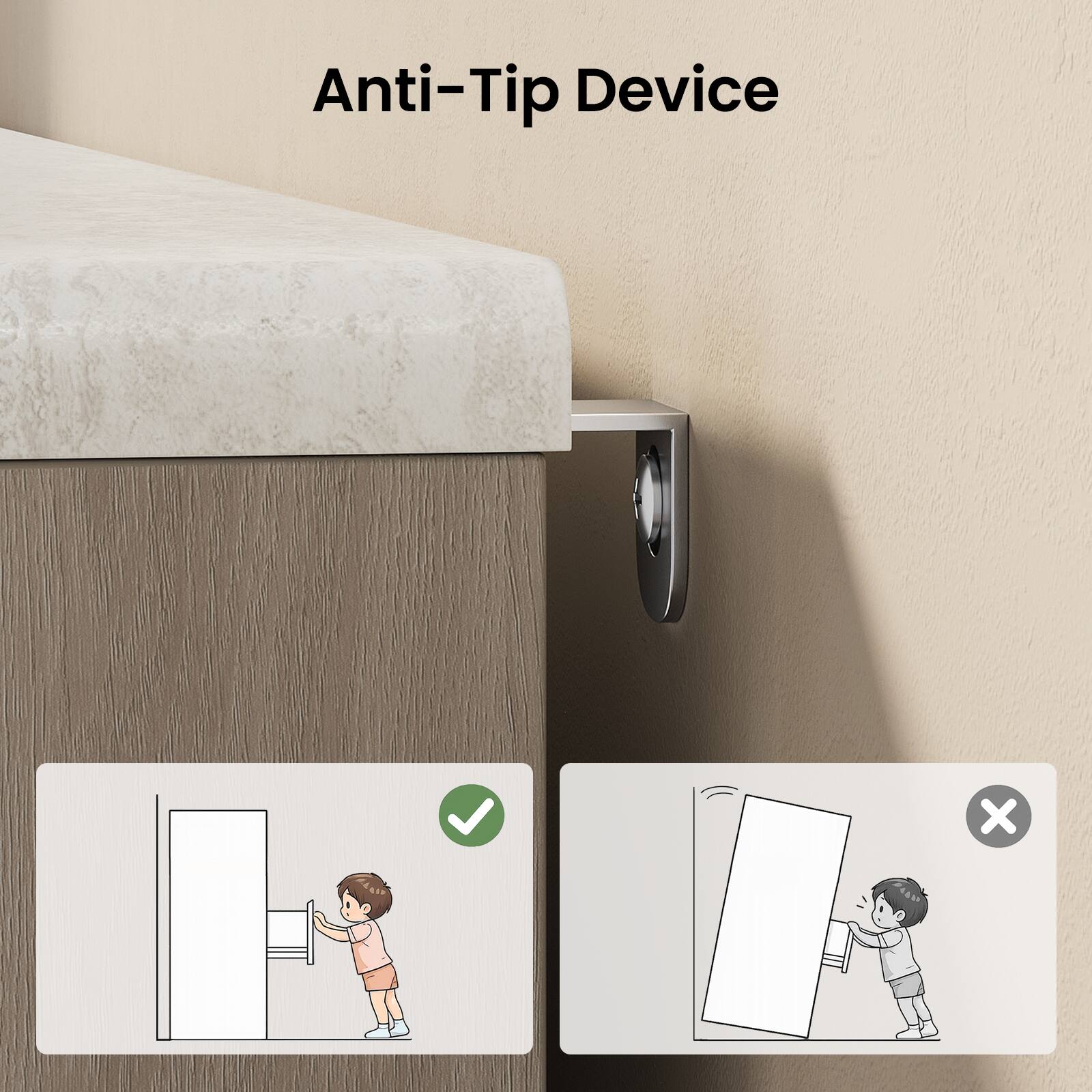 Anti-Tip Device

Anti-Tip Device