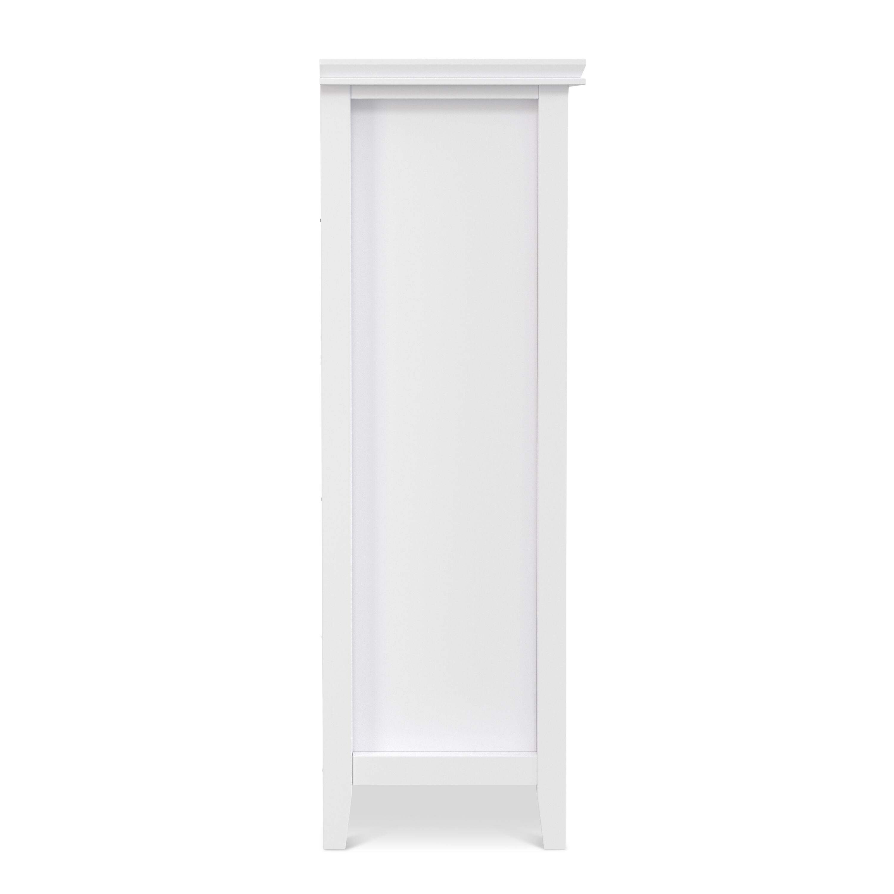 Alt View 2. Simpli Home - Simpli Home Artisan SOLID WOOD 48 inch x 57 inch Transitional 12 Cube Storage in White - White.