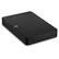 Angle. Seagate - Expansion 5TB External USB 3.0 Portable Hard Drive with Rescue Data Recovery Services - Black.