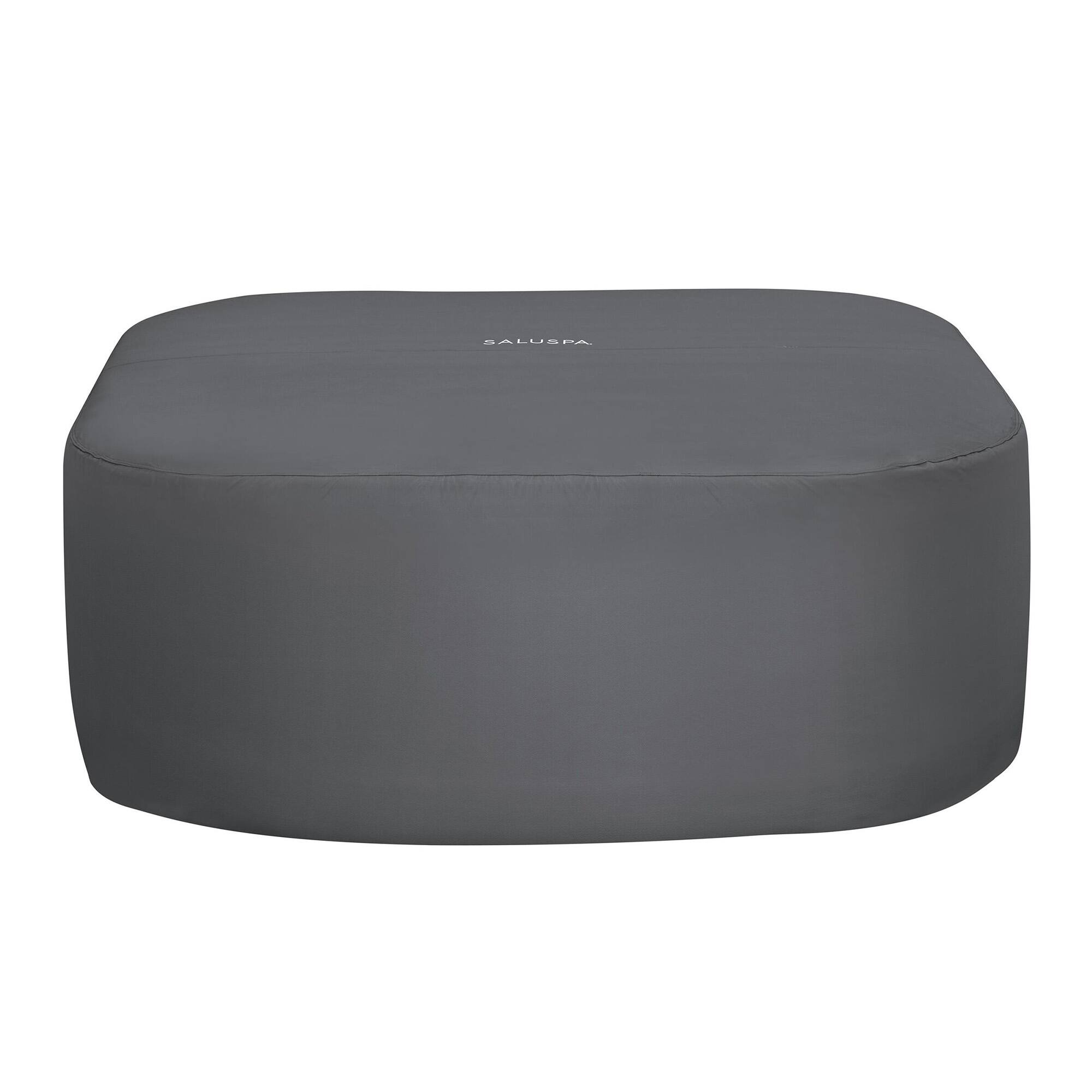 Alt View 1. Bestway - Bestway SaluSpa Maldives 5-7 Person Energy-Efficient HydroJet Inflatable Hot Tub - Burgundy.