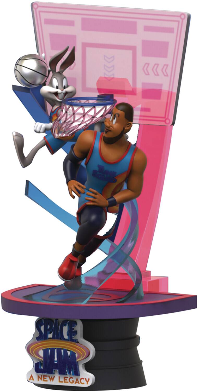 Beast - Kingdom - Space Jam: A New Legacy - D-Stage - Bugs & Lebron 6" Statue - Collectibles - Multicolor