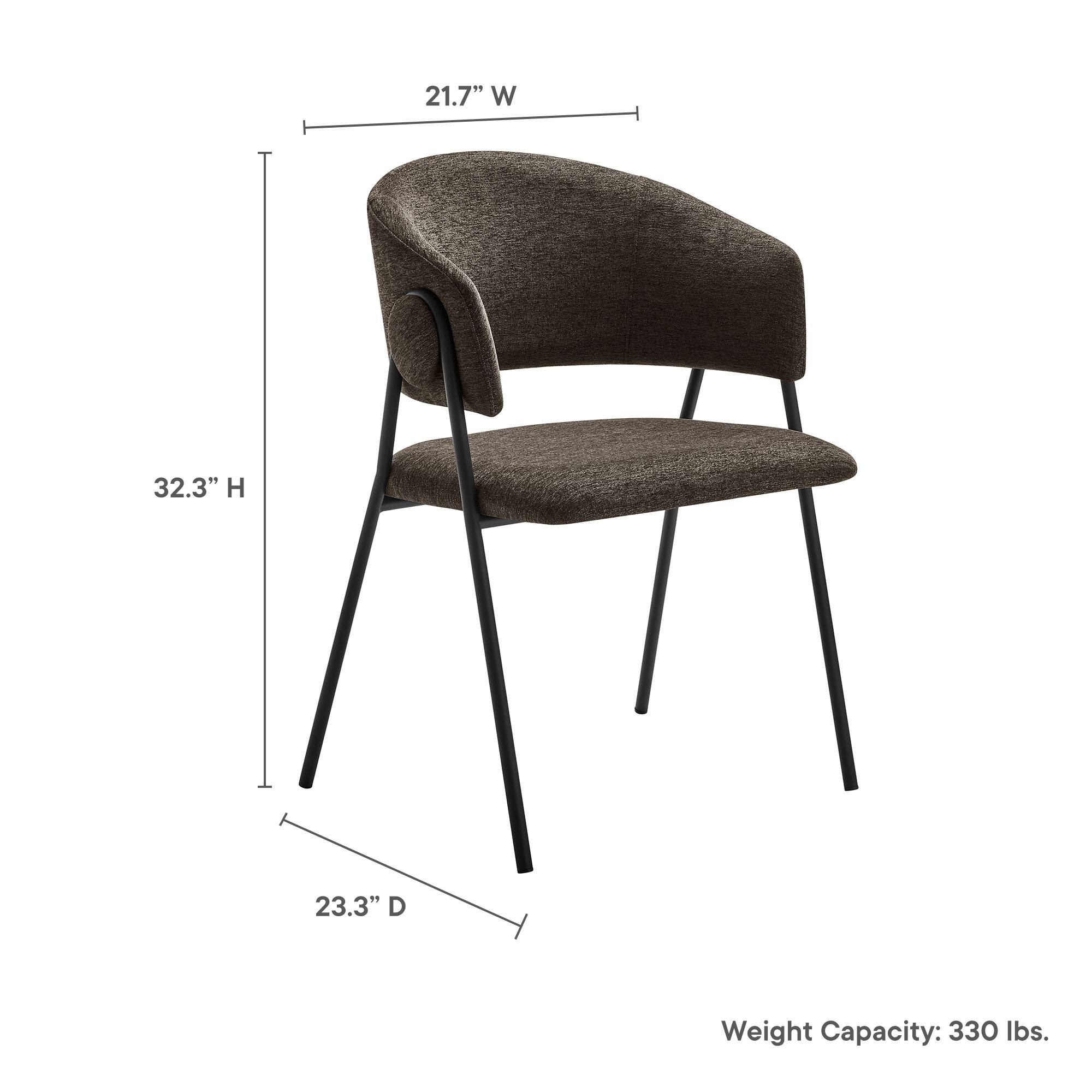 21.7" W  
32.3" H  
23.3" D  
Weight Capacity: 330 lbs.