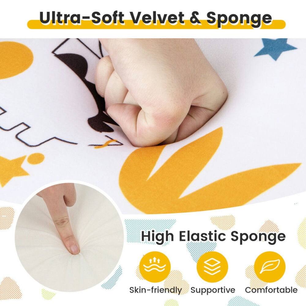 Ultra-Soft Velvet & Sponge

High Elastic Sponge

Skin-friendly, Supportive, Comfortable