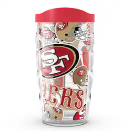Tervis - San Francisco 49ers 10oz. Allover Classic Wavy Tumbler - Multicolor