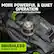 MORE POWERFUL & QUIET OPERATION
Compared with Brushed Motor
BRUSHLESS
POWERFUL MOTOR