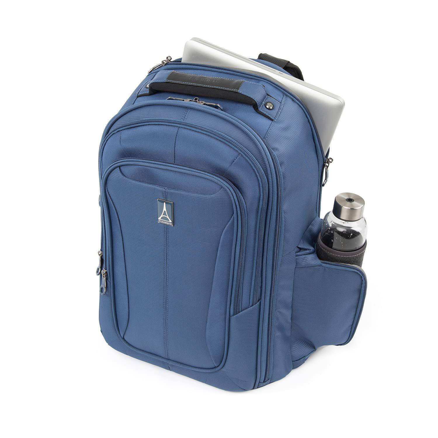 Angle. Travelpro - Travelpro Tourlite Laptop Backpack - Blue.