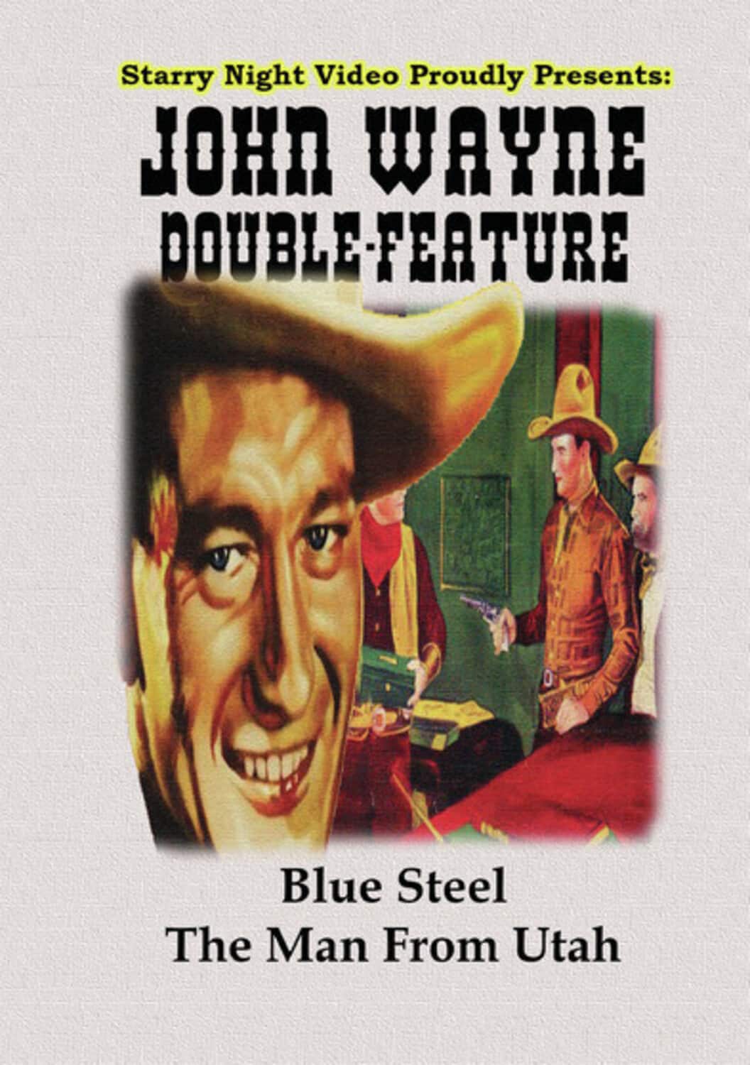 John Wayne Double Feature #05 (Blue Steel / The Man from Utah)  - DVD