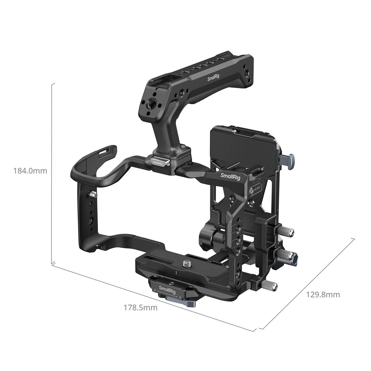 SmalRig

184.0mm

SmallRig 178.5mm

129.8mm