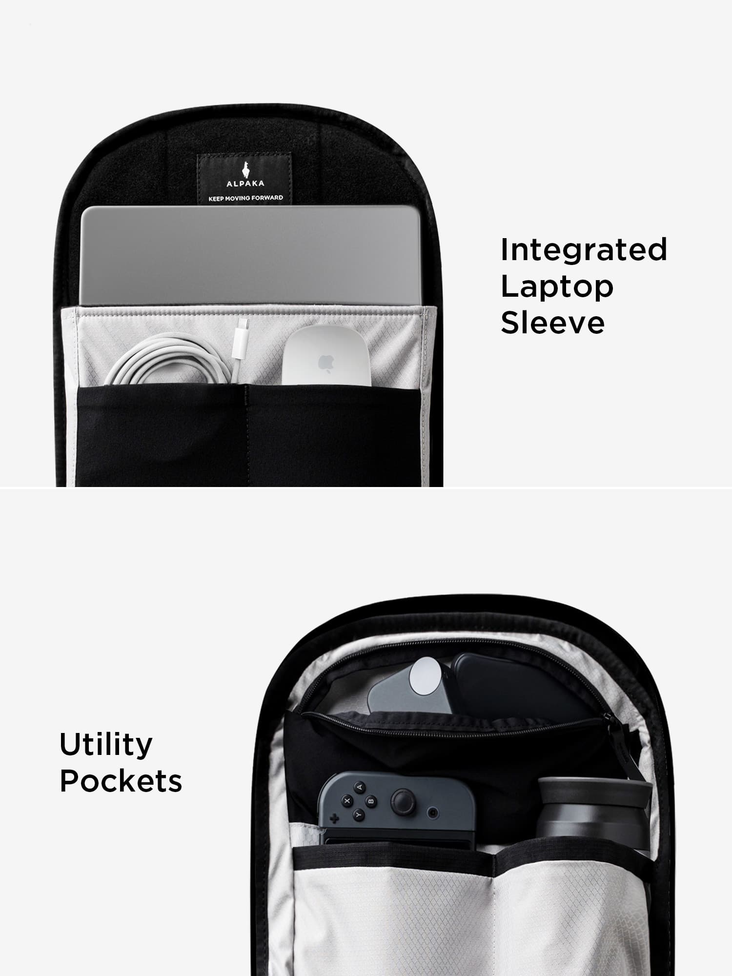 ALPAKA Metro Backpack 12L Compact Laptop Backpack for Slim 14 Inch