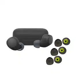 Sony - WFC510 Truly Wireless Earbuds with Silicone Earbud Replacement Tips for In-Ear Headphones ( 6-pack) - Black