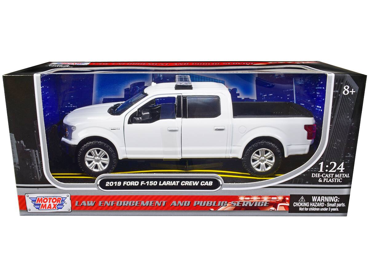 PH P. PA T AA E - SUSS 8+ eae 1a on 1, 1038 E DE MM 2019 FORD F-150 LARIAT CREW CAB E SoeRTEIN 1:24 DIE-CAST METAL & PLASTIC MOTOR WARNING: LAW ENFORCEMENT AND PUBLIC-SERVICE CHOKING HAZARD Small parts. MAX Not for children under 3 years.

---

**Corrected Text:**

PH P. PA T AA E - SUSS 8+ eae 1a on 1, 1038 E DE MM 2019 FORD F-150 LARIAT CREW CAB E SoeRTEIN 1:24 DIE-CAST METAL & PLASTIC MOTOR WARNING: LAW ENFORCEMENT AND PUBLIC-SERVICE CHOKING HAZARD Small parts. MAX Not for children under 3 years.