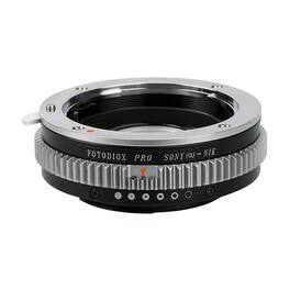 Fotodiox - Pro Lens Adapter - Compatible with Sony A Mount Lenses to fit Nikon F Mount Cameras