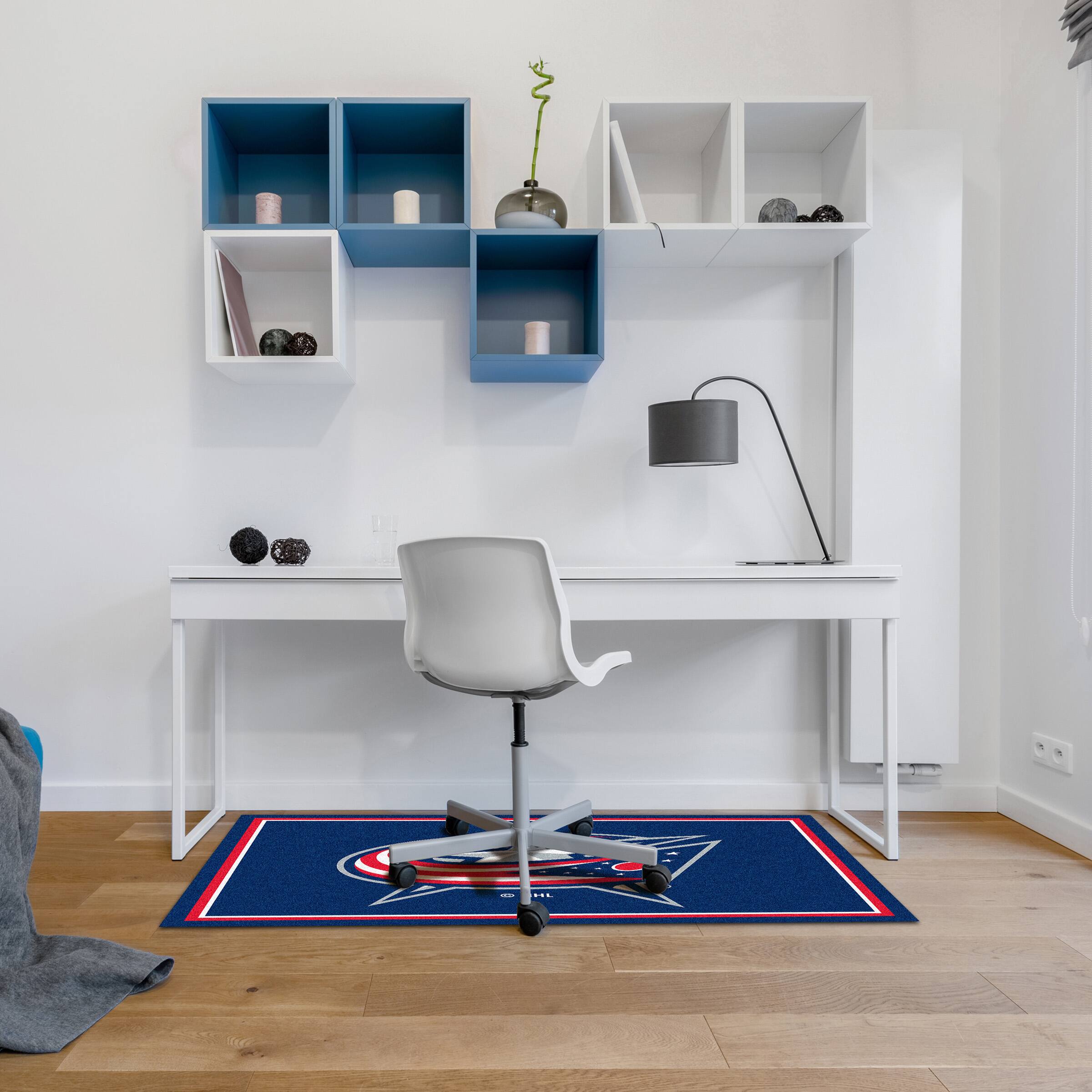 Alt View 2. Imperial - Columbus Blue Jackets 2'8" x 3'10" Area Rug - Multicolor.