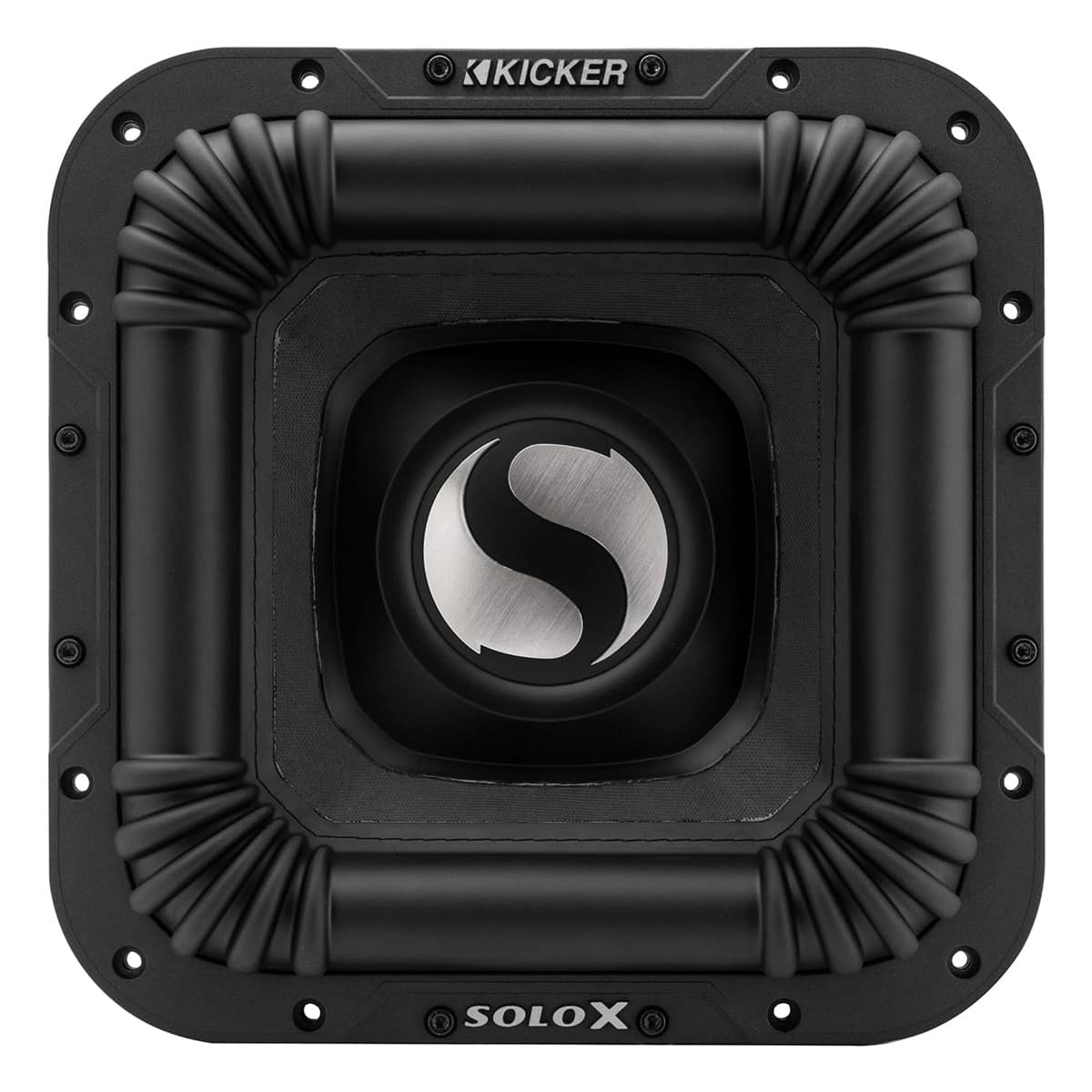 KICKER - 49L7X122 SoloX L7X 12" 2-Ohm Subwoofer - Black