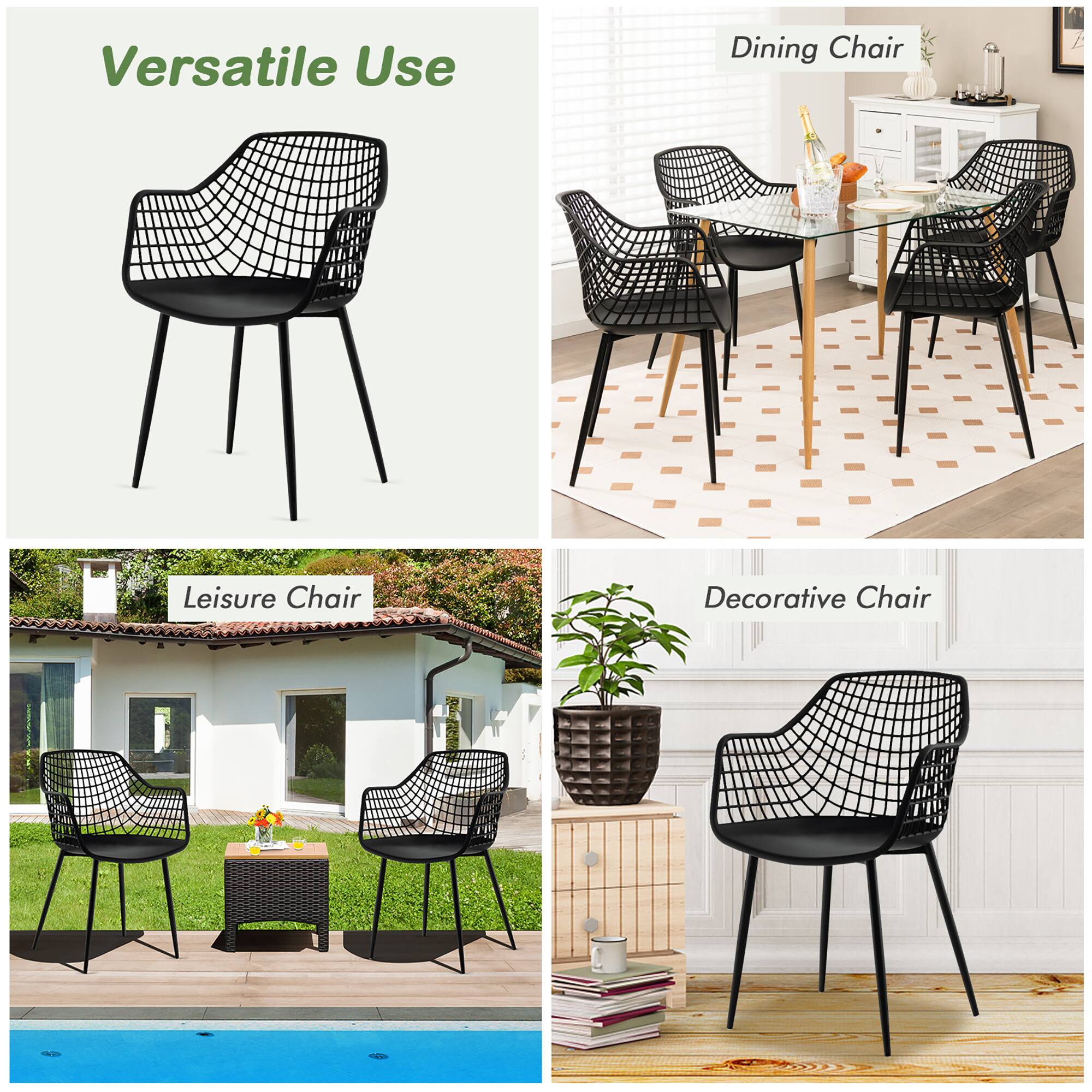 Versatile Use, Dining Chair, Leisure Chair, Decorative Chair