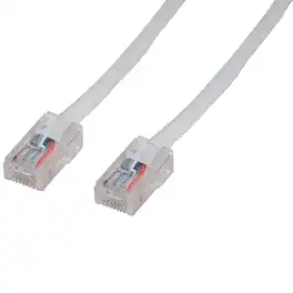Sanoxy - 1ft Cat5e 350 MHz UTP Assembled Ethernet Network Patch Cable - White