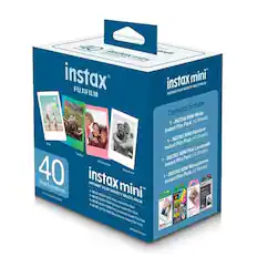 40 instax mini NARIETY MATRACK FUJIFILM INSTANT
Include: Contents
- 1 Pack (10 Sheets) INSTAX MINI White
- 1 Pack (10 Sheets) INSTAX MINI Rainbow
- 1 Pack (10 Sheets) INSTAX MINI Pink Lemonade
- 1 Pack (10 Sheets) INSTAX MINI Monochrome
Total Exposures: 40
INSTAX FILM mini Instant VARIETY MULTI-PACK