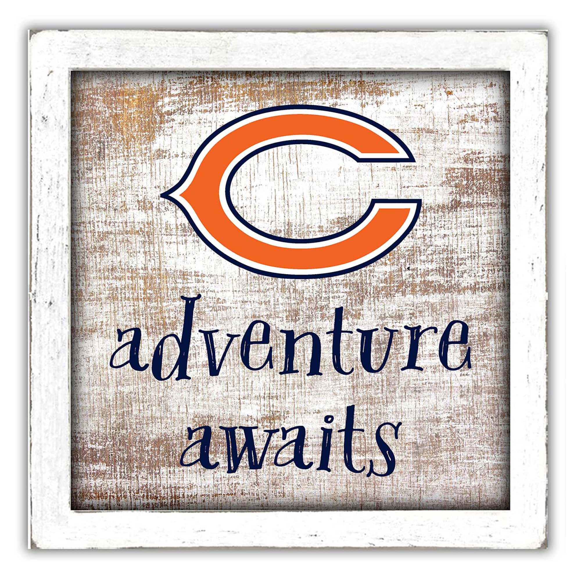 Fan Creations - Chicago Bears 14'' x 13'' Adventure Awaits Money Box - Multicolor