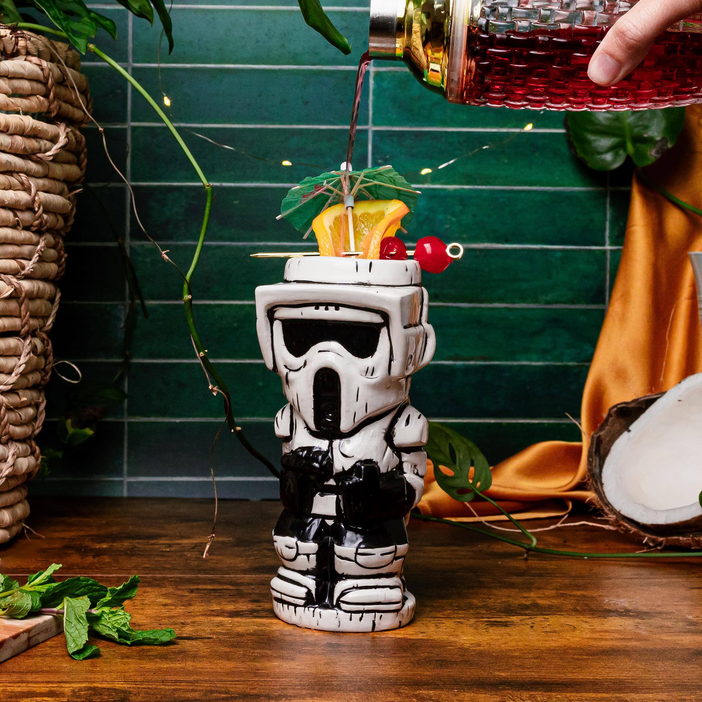 Alt View 2. Star Wars - Geeki Tikis Star Wars Scout Trooper Ceramic Mug | Holds 16 Ounces - White.