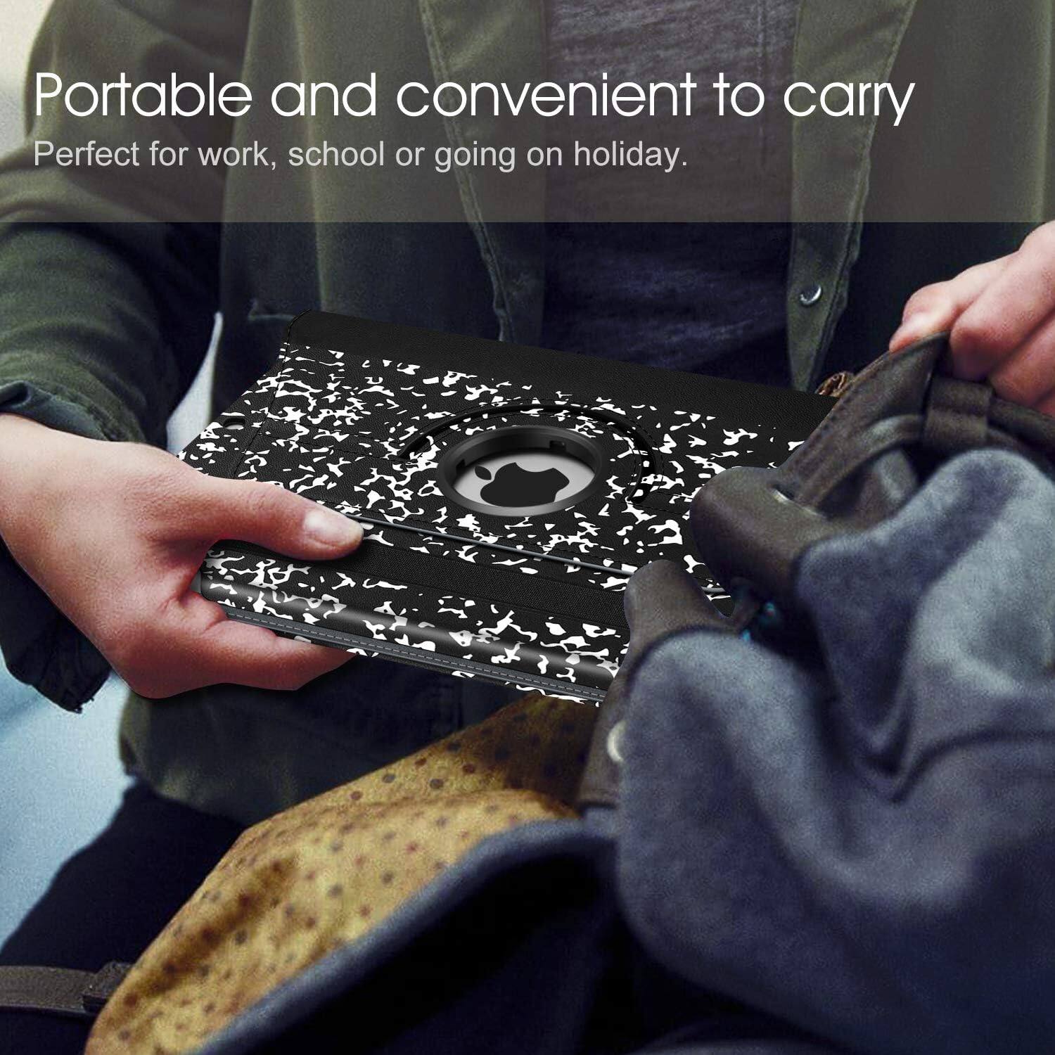 Portable and convenient to carry  
Perfect for work, school or going on holiday.