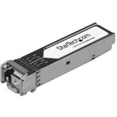Front. Startech - Brocade 10G-SFPP-BXU-40K Compatible SFP+ Transceiver Module - 10GBASE-BX - clear.
