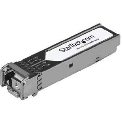 Front. Startech - Brocade 10G-SFPP-BXU-40K Compatible SFP+ Transceiver Module - 10GBASE-BX - clear.