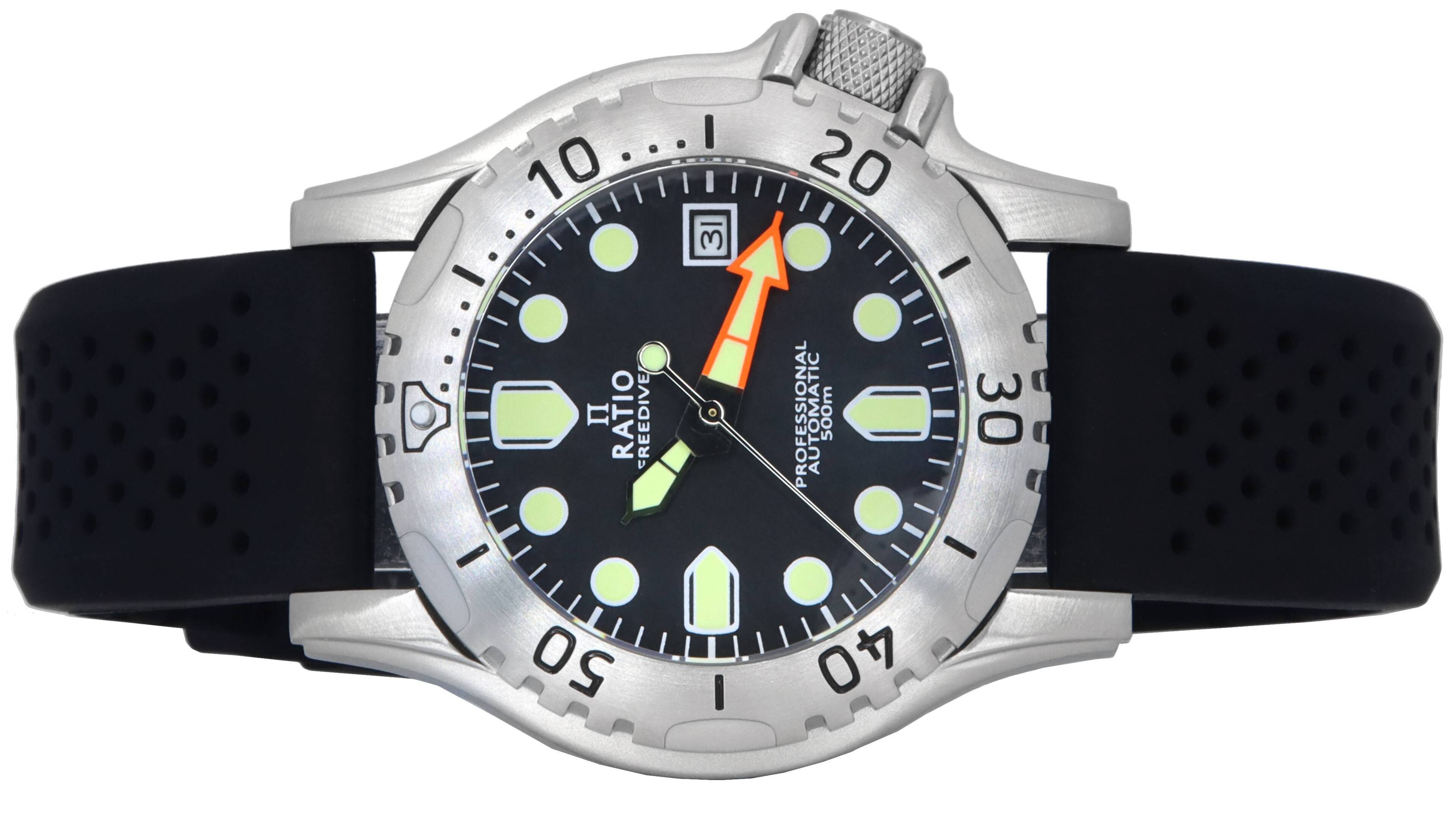 RATIO FREEDIVE PROFESSIONAL AUTOMATIC 500m 30 AU  
PROFESSIONAL 500m  
30  
20  
10  
40  
50