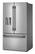 Left. KitchenAid - 30 Cu. Ft. French Door Refrigerator with Exterior Water and Ice - PrintShield Stainless.