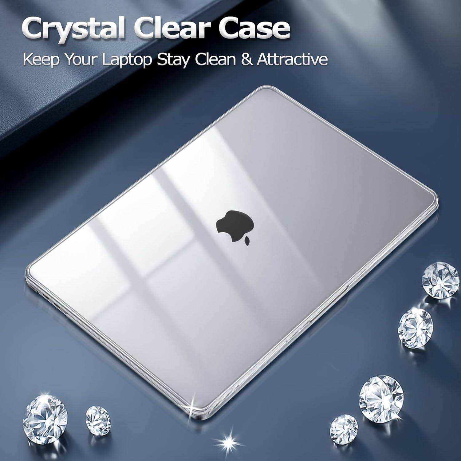 Crystal Clear Case  
Keep Your Laptop Stay Clean & Attractive