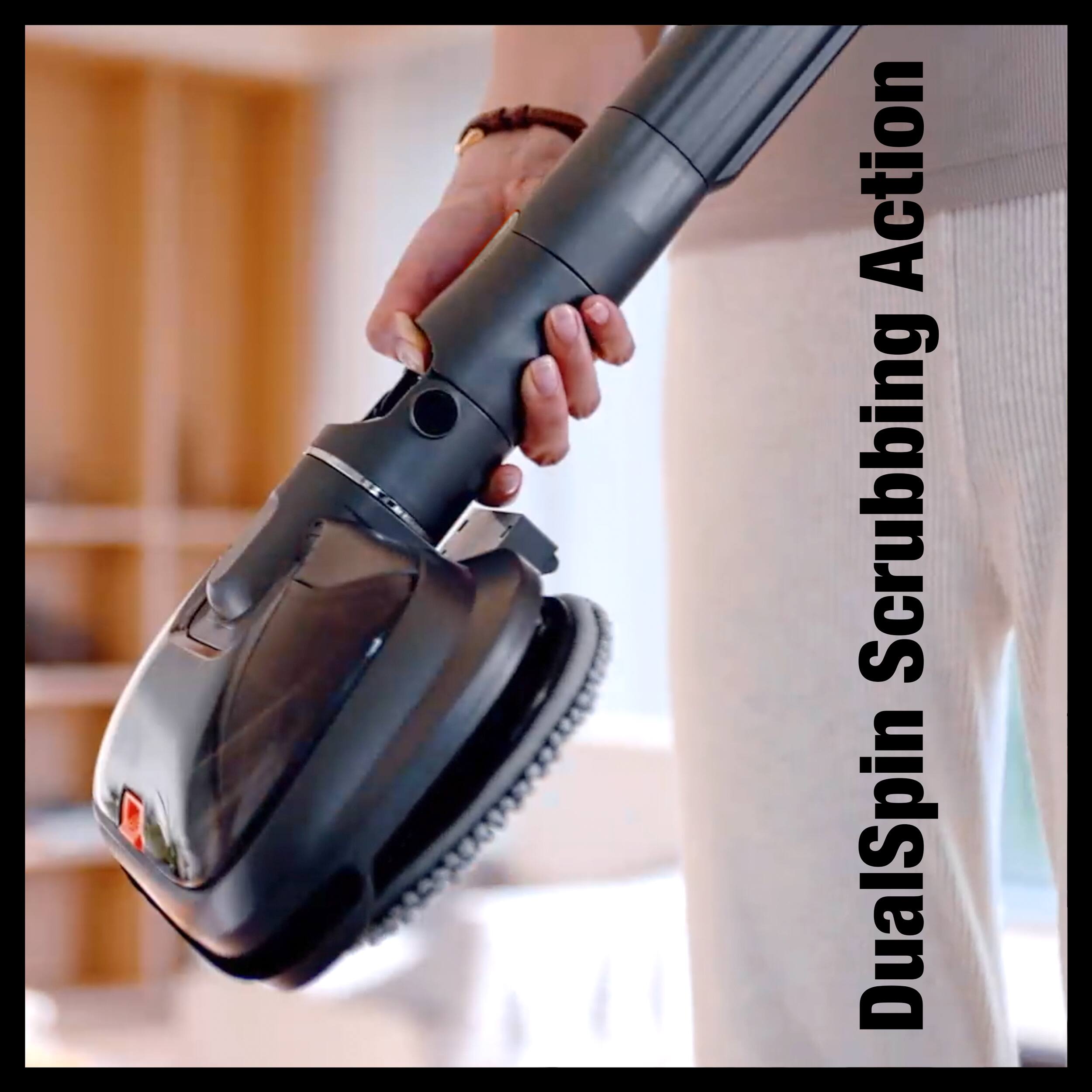 DualSpin Scrubbing Action