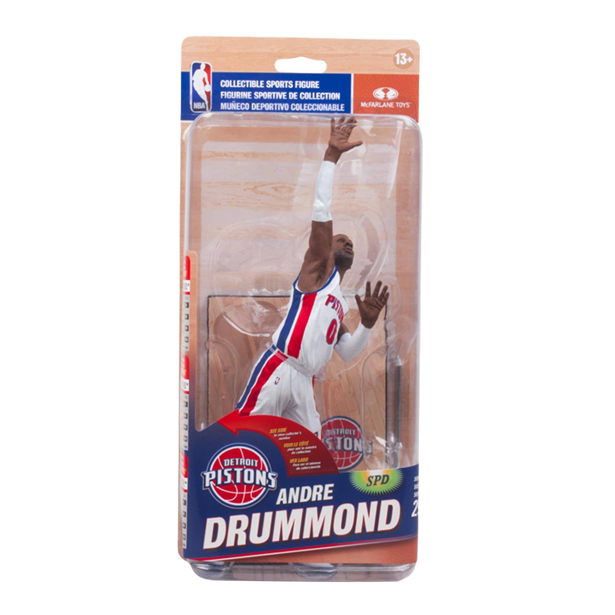 13+ COLLECTIBLE SPORTS FIGURE  
FIGURINE SPORTIVE DE COLLECTION  
MUNECO DEPORTIVO COLECCIONABLE  

McFARLANE TOYS  

DETROIT PISTONS  
ANDRE DRUMMOND  

SPD