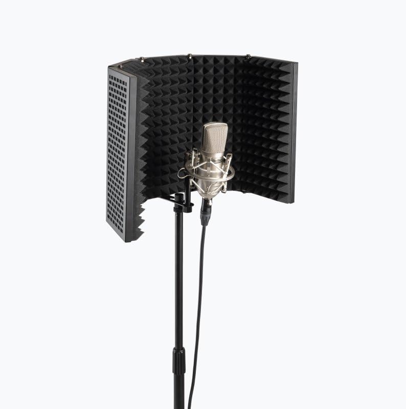 Alt View 9. On Stage Stands - On-Stage ASMS3000 Isolation Shield - Black.