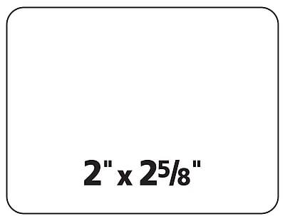 Alt View 2. Avery - Sure Feed Laser/Inkjet ID Labels, 2" x 2-5/8", 225 Labels/Pack - White.