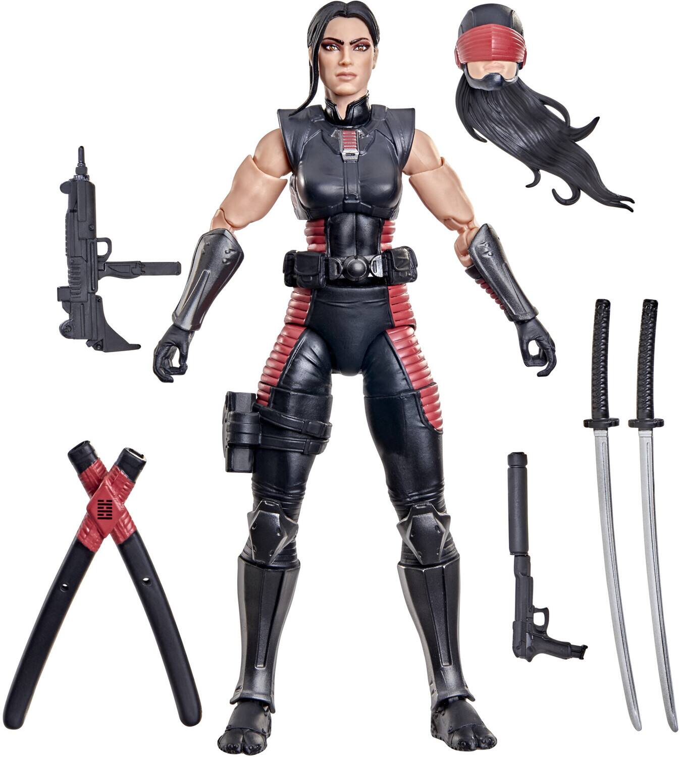 Alt View 2. Hasbro - G.I. Joe - Classified Series - #197, Snake Eyes (Dawn Moreno) Action Figure   - COLLECTIBLES - Multicolor.